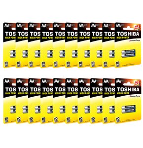 Baterie AAA LR3 TOSHIBA High Power (40 szt.)